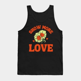 Show More Love Daisy Groovy Tank Top